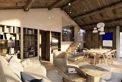 Chalet in Courchevel mit Jacuzzi & Spa