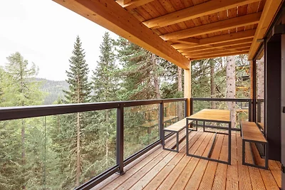 Superior-Chalet mit Sauna und Hottub