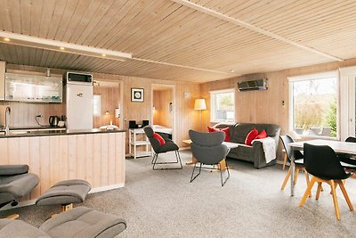 Modernes Ferienhaus auf Fünen mit Sauna