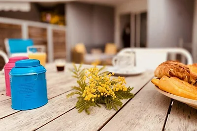 Wohnung in Grau-du-Roi mit Meerblickterrasse
