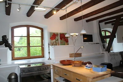 Gutshaus in Gressow mit Teich