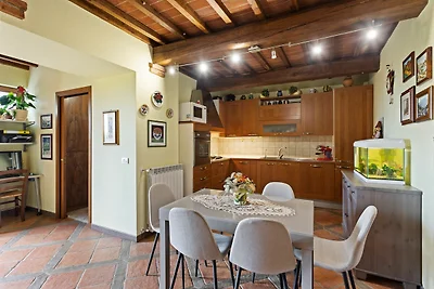 Plüsch-Ferienhaus mit Garten