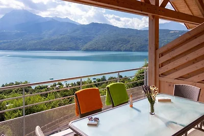Wohnung am See Serre-Ponçon mit Pool