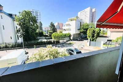 La Pause Grenobloise Studio-Balkon