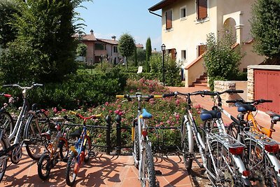 Wohnung mit einem schönen Blick auf den Pool