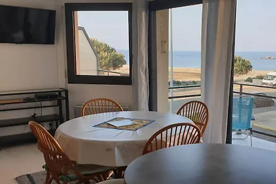 Schöne Wohnung mit Meeresblick