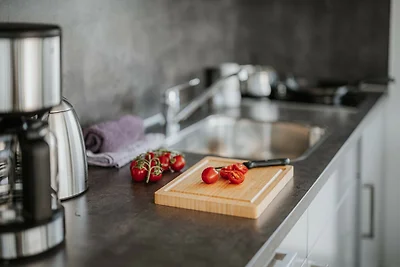 Schwimmendes Hausboot in Peenemünde