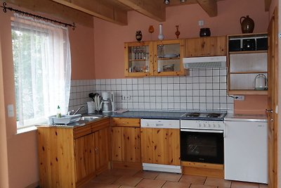 Ferienhaus mit Sauna und Whirlpool.