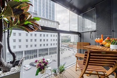 Stadtwohnung mit Balkon