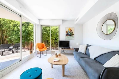 Appartement in Cannes met privétuin