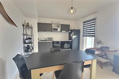 Modern appartement met 2 terrassen