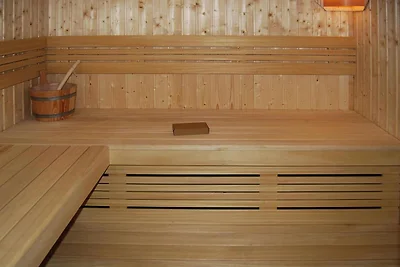 Ferienhaus mit Privatsauna und Pool,...