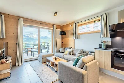 Ferienwohnung in Les Arcs mit Spa und...