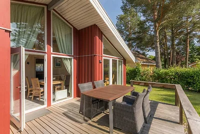 Ferienhaus mit Sauna im Ferienpark Mirow