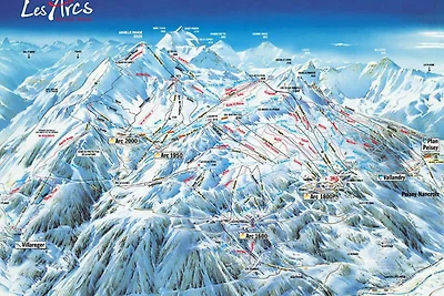 Wohnung in Arc 2000 mit Skiliftzugang