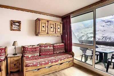 Apartment in Les Menuires mit Ski-Zugang