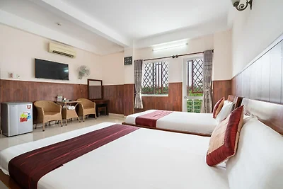 Modern familieverblijf in het Hoang Hau Hotel