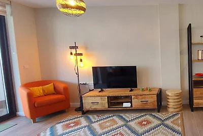 Apartment mit Terrasse und Meerblick