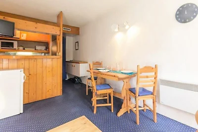 Studio für 5 Personen am Fuße der Pisten