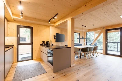 Superior-Chalet mit Sauna und Hottub