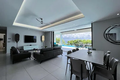 Villa a Saint-François con piscina a sfioro