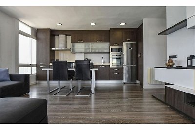Moderne Wohnung mit Panoramablick aufs Meer