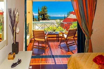Wohnung in Barbati mit Meerblick