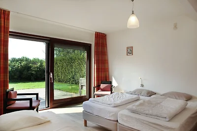 Teil eines Bauernhauses mit privater Terrasse