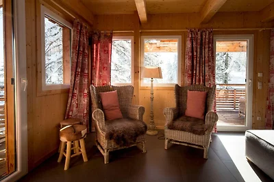 Holzchalet mit Infrarotsauna