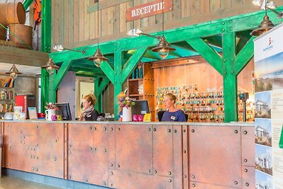 Holzbungalow mit Geschirrspüler, 1,5 km vom S...
