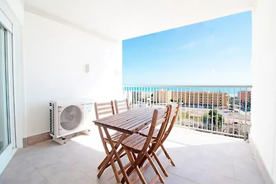 Appartement in Canet met uitzicht op zee