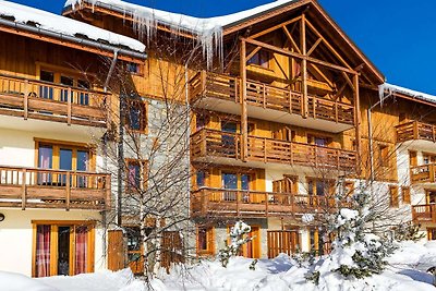 Ruim appartement 500 m. van de skipiste