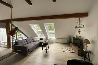 Dachgeschoss im Ferienhaus Seeland