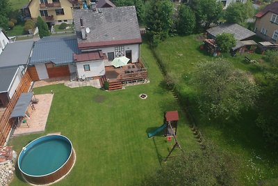 Ferienhaus mit privatem Pool in Böhmen