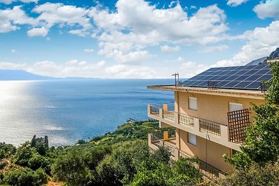 Luxus-Apartment in Voukolies mit Meerblick