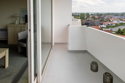 Moderne Studio in De Haan mit Terrasse und...