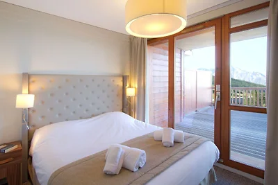 Aparthotel in Les Arcs met Ski-In Toegang