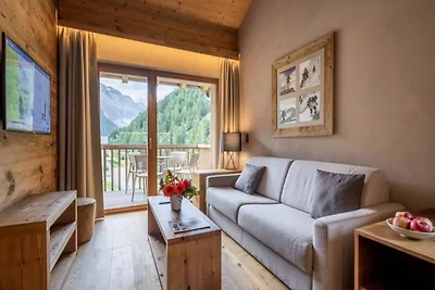 2-Zimmer-Wohnung für 4 Personen mit Südbalkon