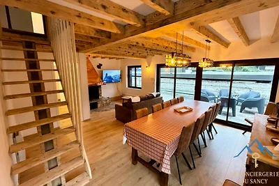 Chalet in Mont-Dore mit Bergblick