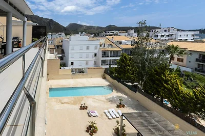 Wohnung in Puerto de Pollensa mit Pool