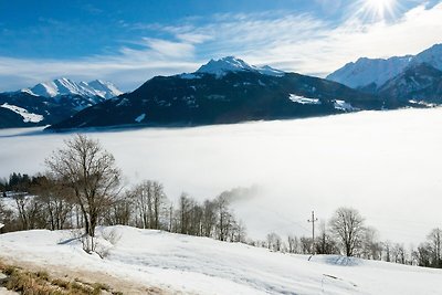 Traditionelles Chalet in Skigebietnähe