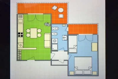 Ferienwohnung mit 1 Schlafzimmer