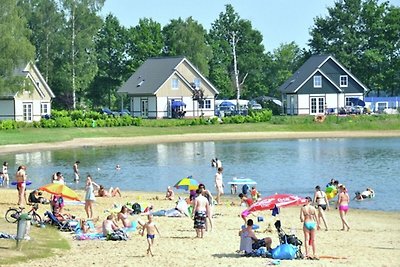 Chalet met afwasmachine op vakantiepark