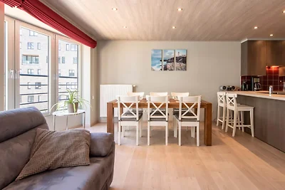 Apartment mit seitlichem Meerblick in Ostende