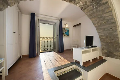 Wohnung in Praiano mit Blick auf Capri