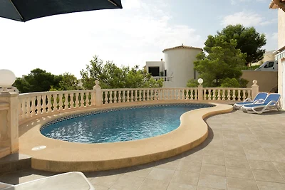 Moraira Retreat mit Aussicht