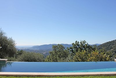 Mountain Villa with Panoramic Sea Views and P...