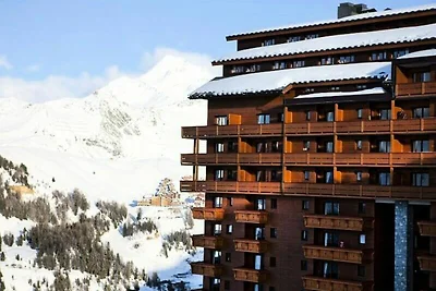 Apartment in La Plagne mit Blick auf den Mont...
