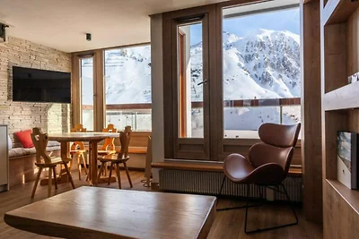 Ferienwohnung in Tignes mit Blick auf den See...
