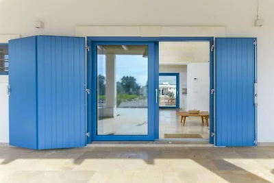 Casa Blue con piscina